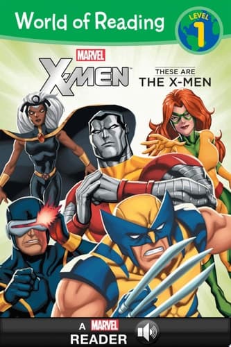 Cover of World of Reading X-Men These Are the X-Men