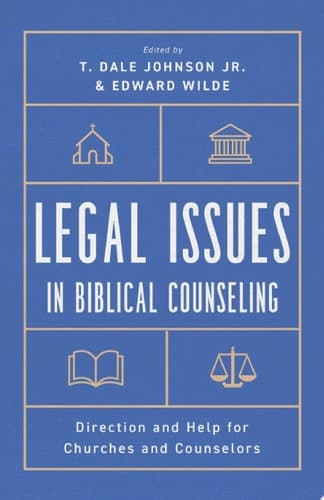 Cover of Legal Issues in Biblical Counseling
