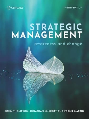 Cover of Strategic Management Awareness and Change 9e