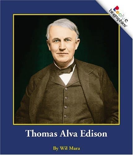 Cover of Thomas Alva Edison (Rookie Biographies