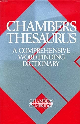 Cover of Chambers Thesaurus