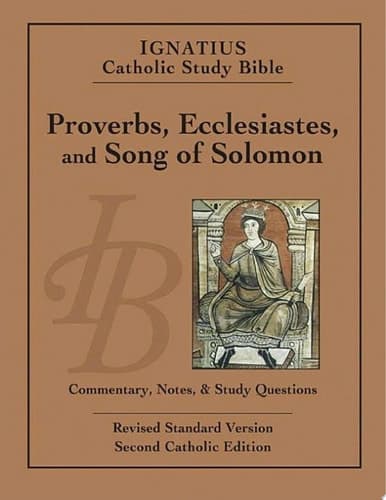 Cover of Proverbs, Ecclesiastes, and the Song of Solomon