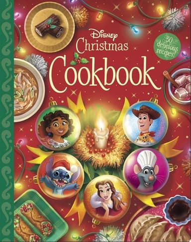 Cover of Disney Christmas Cookbook