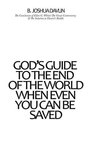 Cover of God's Guide to the End of the World