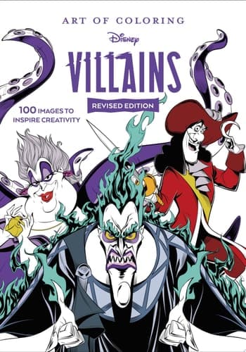 Cover of Art of Coloring : Disney Villains