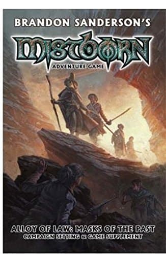 Cover of Alloy of Law : Masks of the Past : Campaign Setting and Game Supplement : Masks of the Past