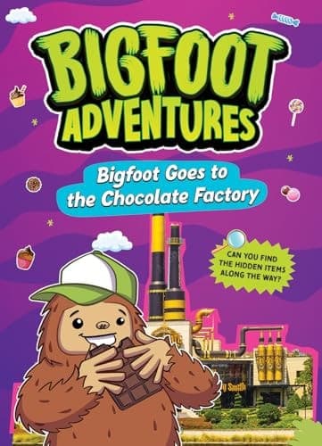 Cover of Bigfoot Goes to the Chocolate Factory