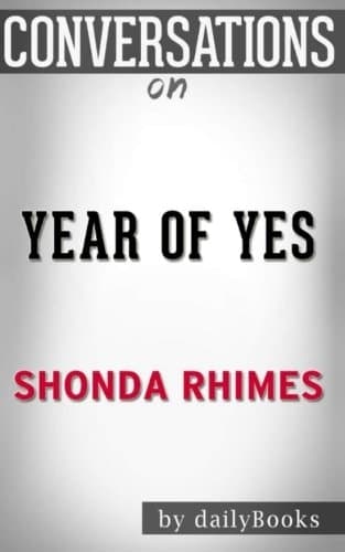 Cover of Conversations on Year of Yes by Shonda Rhimes