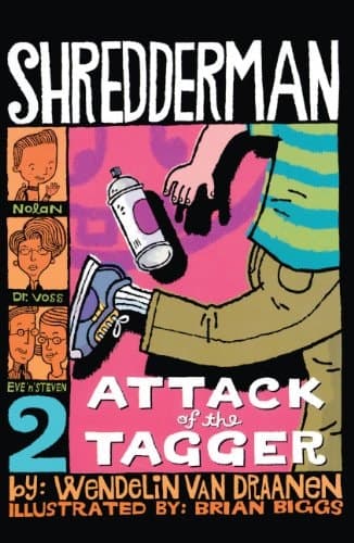 Cover of Attack of the Tagger (Shredderman