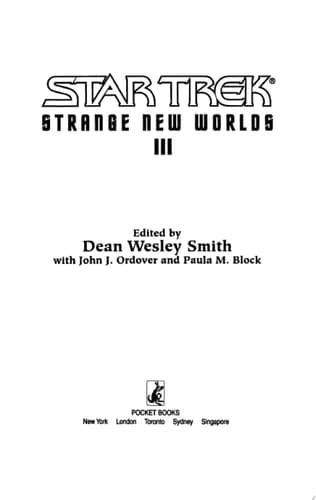 Cover of Strange New Worlds III