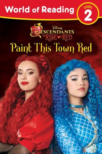 Cover of World of Reading : Descendants the Rise of Red