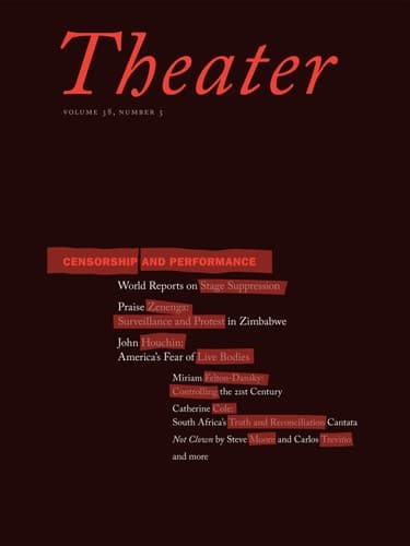 Cover of Contemporary Censorship and Performance