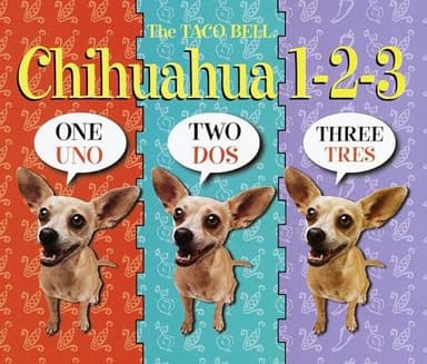 Cover of Taco Bell Chihuahua 1-2-3