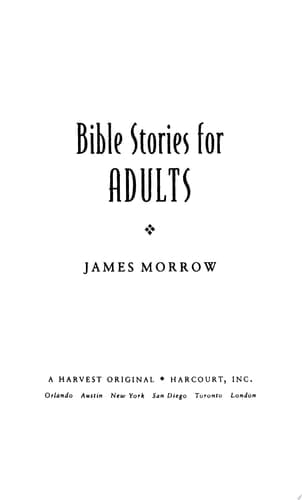 Cover of Bible Stories for Adults