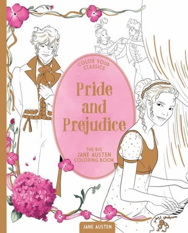 Cover of Color Your Classics Pride and Prejudice