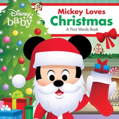 Cover of Disney Baby : Mickey Loves Christmas