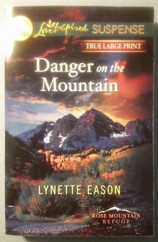 Cover of Danger on the Mountain (True Large Print)