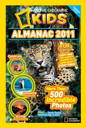 Cover of National Geographic Kids Almanac 2011 Canadian edition