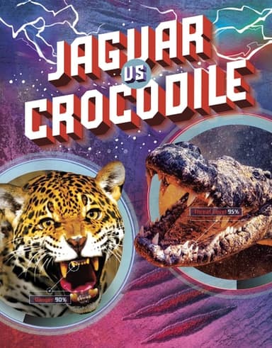 Cover of Jaguar vs Crocodile