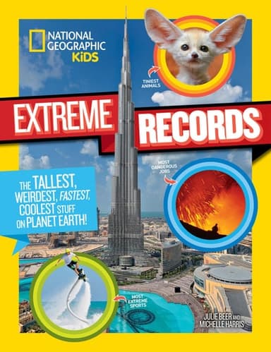 Cover of National Geographic Kids Extreme Records