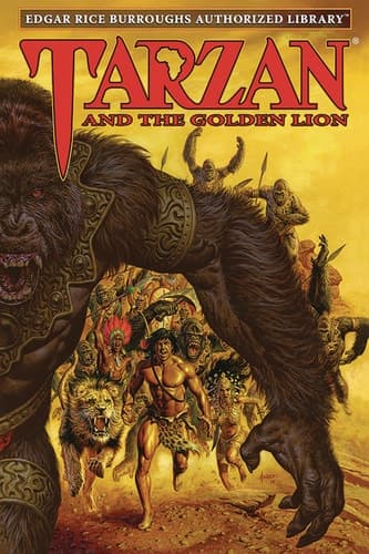Cover of Tarzan and the Golden Lion