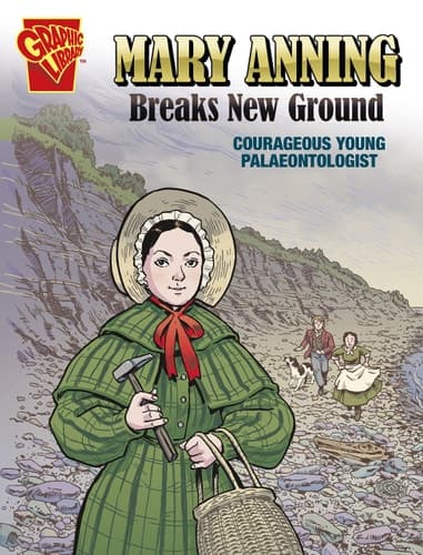 Cover of Mary Anning Breaks New Ground