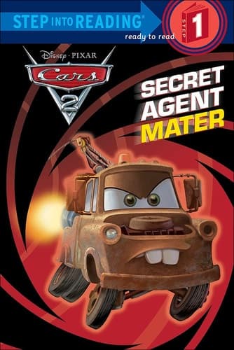 Cover of Secret Agent Mater (Turtleback School & Library Binding Edition) (Step into Reading: Ready to Read Step 1: Disney Pixar Cars 2)