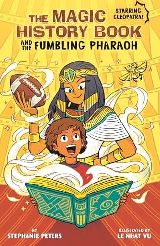 Cover of Magic History Book and the Fumbling Pharaoh