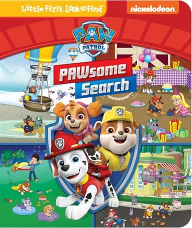 Cover of Little First Look and Find Paw Patrol Pawsome Search