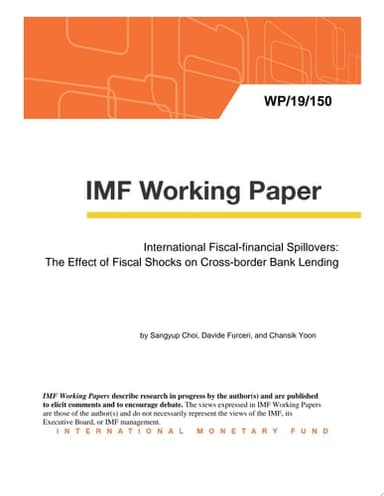 Cover of International Fiscal-Financial Spillovers