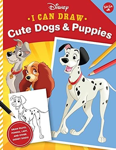 Cover of I Can Draw Disney : Cute Dogs and Puppies