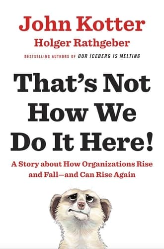 Cover of That's Not How We Do It Here