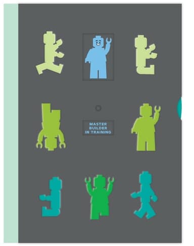 Cover of LEGO Master Builder Notebook