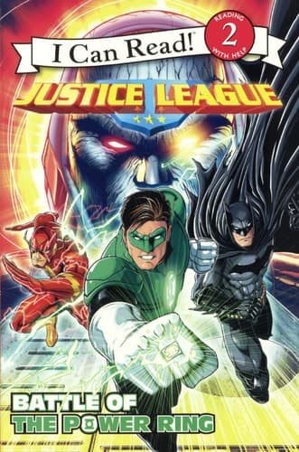 Cover of Battle Of The Power Ring (Turtleback School & Library Binding Edition) (I Can Read! Level 2: Justice League)