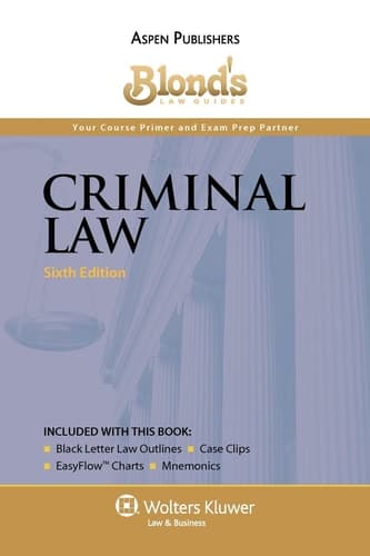 Cover of Blonds Criminal Law
