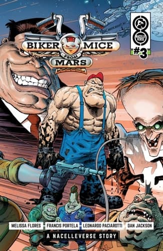 Cover of Biker Mice from Mars #3