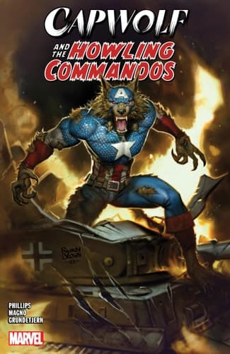 Cover of CAPWOLF and the HOWLING COMMANDOS