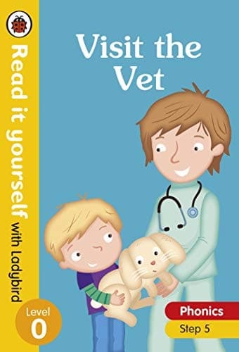 Cover of Visit the Vet - Read It Yourself with Ladybird Level 0
