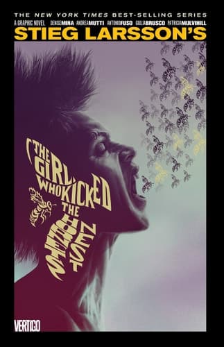 Cover of The girl who kicked the hornet's nest