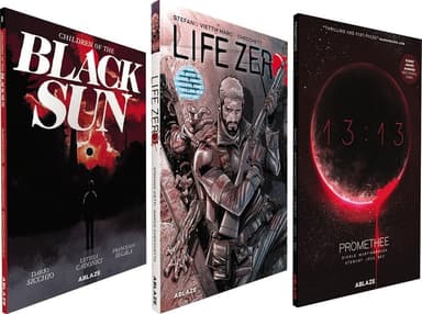 Cover of ABLAZE Spotlight on Science Fiction Set