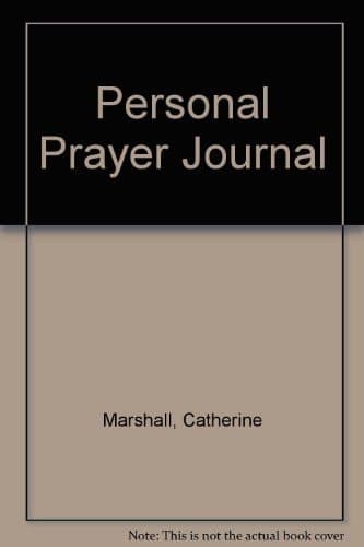 Cover of Personal Prayer Journal