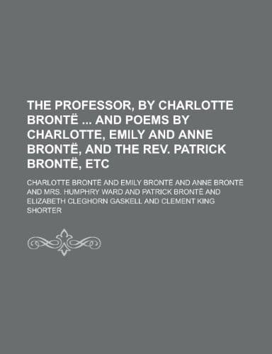 Cover of The professor