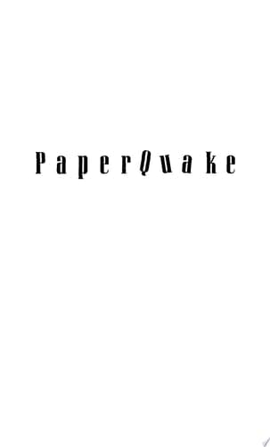 Cover of PaperQuake