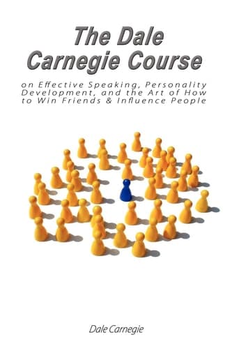 Cover of The dale carnegie; in effective speaking and human relations