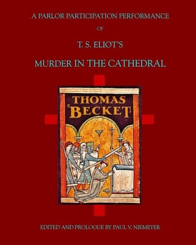 Cover of Murder in the cathedral