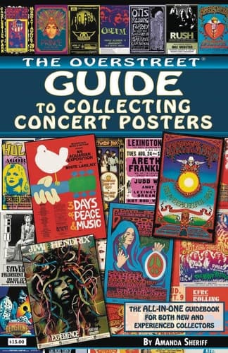 Cover of Overstreet Guide to Collecting Concert Posters