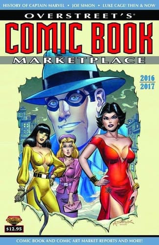 Cover of Overstreet's Comic Book Marketplace Yearbook 2016-2017