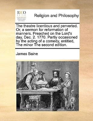 Cover of A sermon occasioned by the second centenary of the second reformation