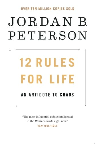 Cover of 12 Rules for Life: An Antidote to Chaos