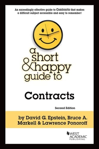 Cover of Short and Happy Guide to Contracts